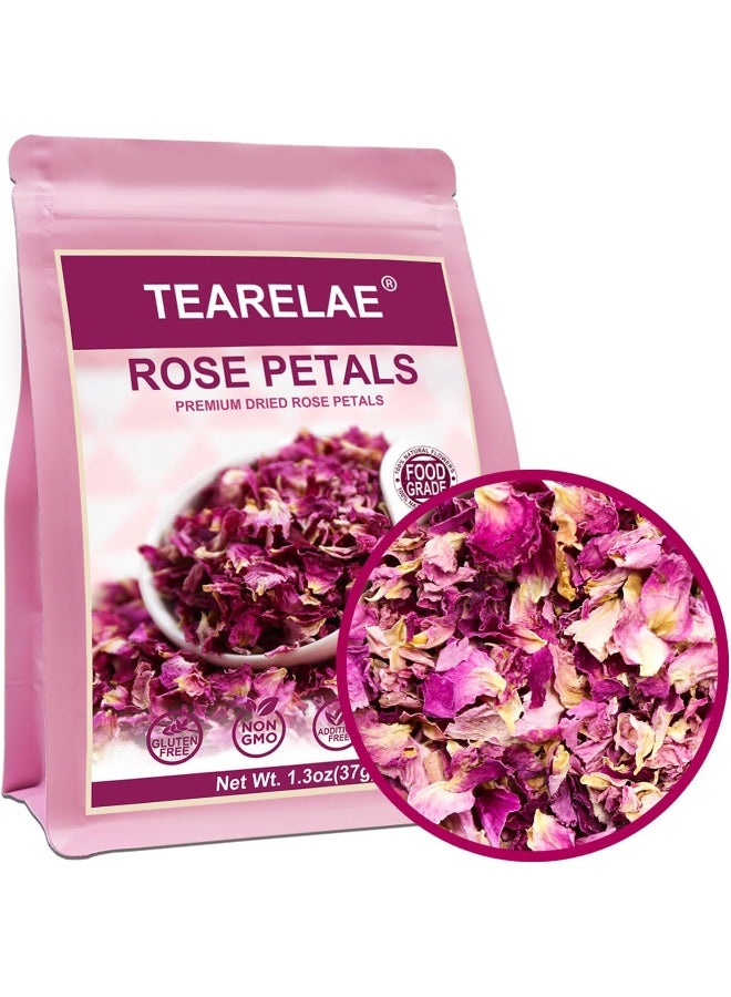 TEARELAE Premium Dried Rose Petals - Image 1